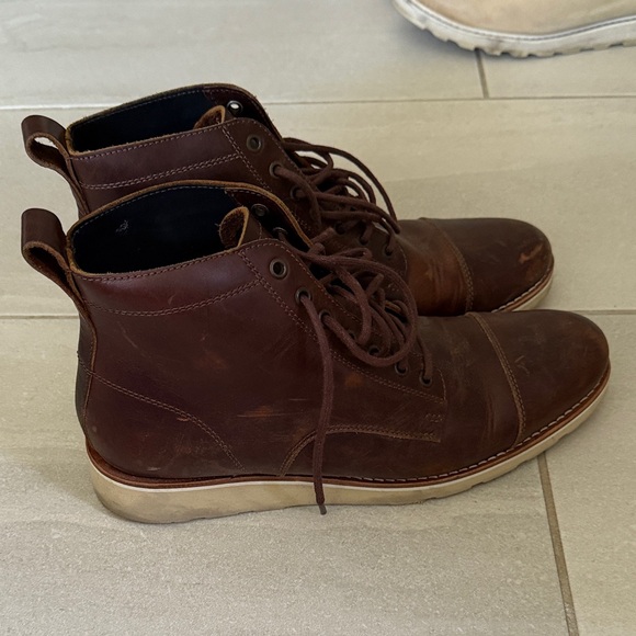 Classic Brown Leather Chukka Boots main image 4